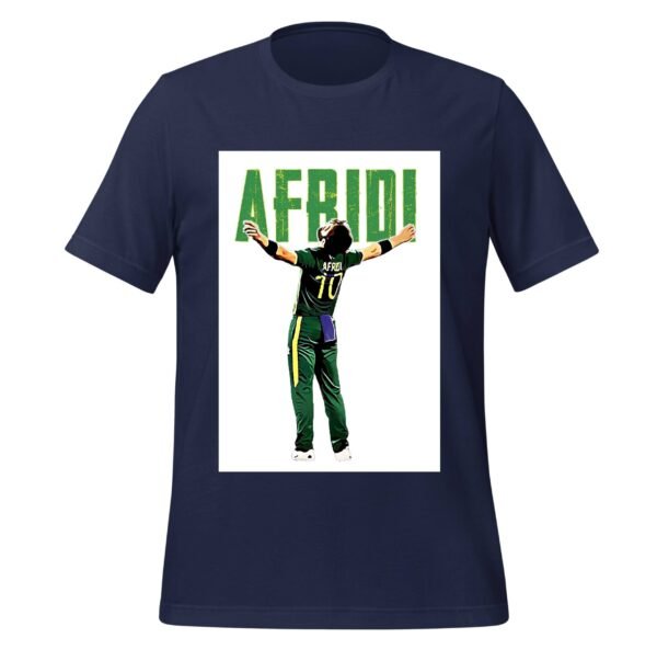 Afridi T-Shirt White Box Design Unisex