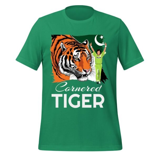 Cornered Tiger T-Shirt Design UniSex - Image 11