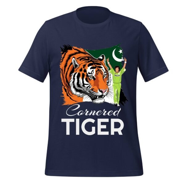 Cornered Tiger T-Shirt Design UniSex - Image 3