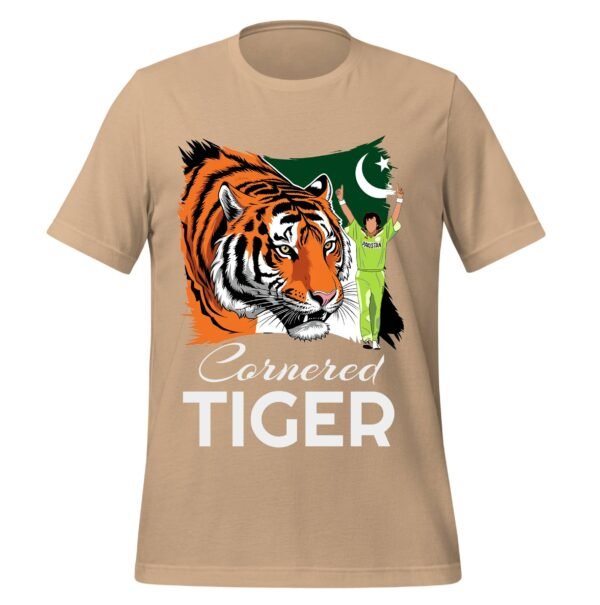 Cornered Tiger T-Shirt Design UniSex - Image 6