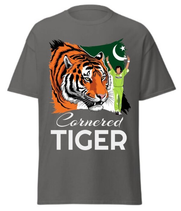 Cornered Tiger T-Shirt Design UniSex - Image 7