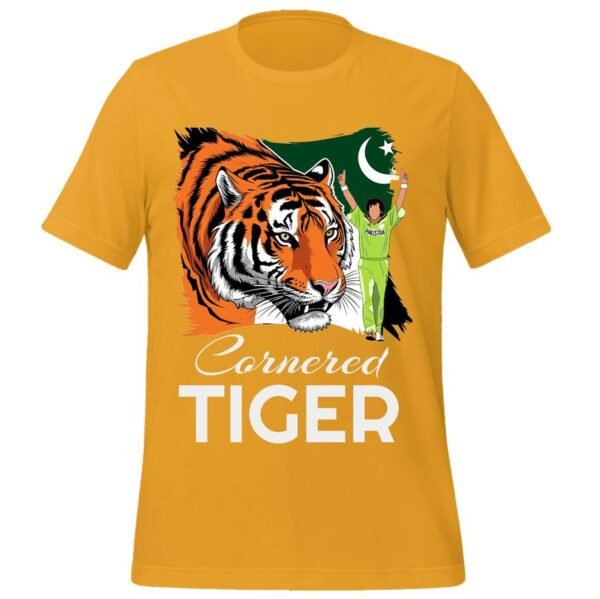 Cornered Tiger T-Shirt Design UniSex - Image 9