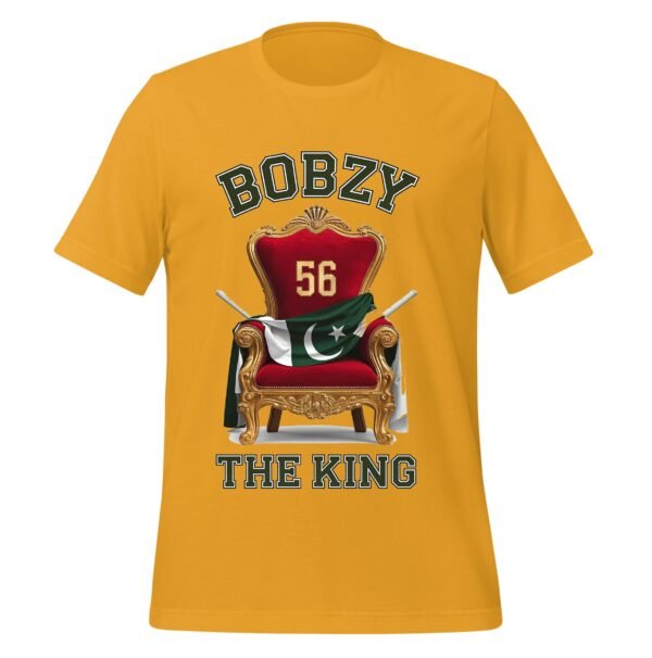 Bobzy The King aka Babar Azam Tshirt Design Unisex - Image 6