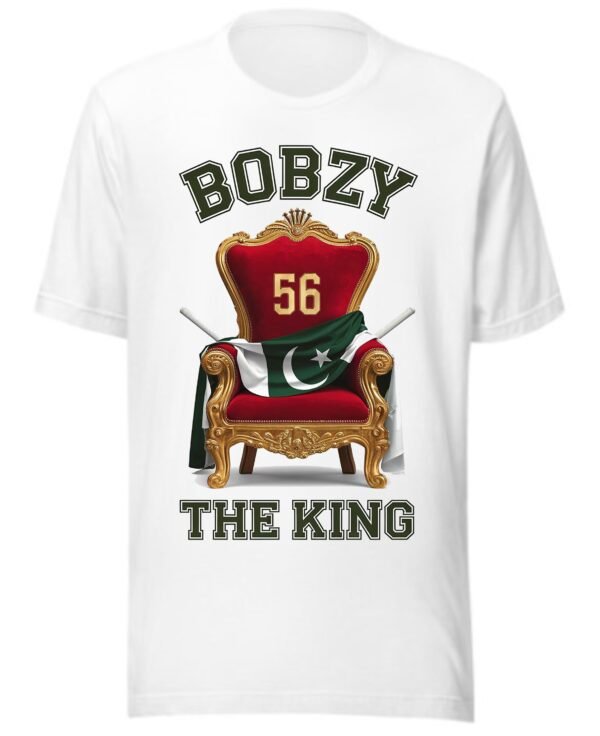 bobzy the king design white