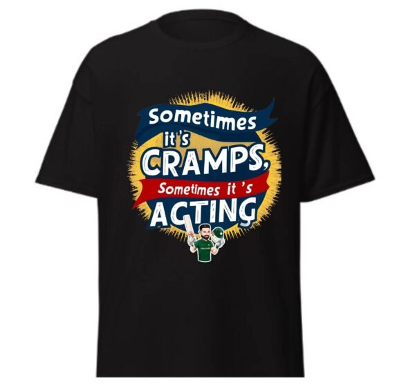 Mohammad Rizwan Cramps & Acting Tee Unisex - Image 2