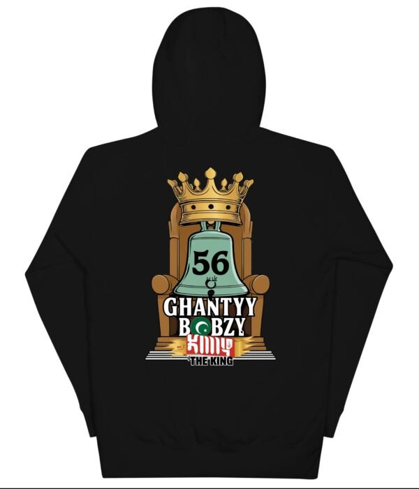 Ghanty Ka Bobzy The King Back Design Hoodie Unisex - Image 3