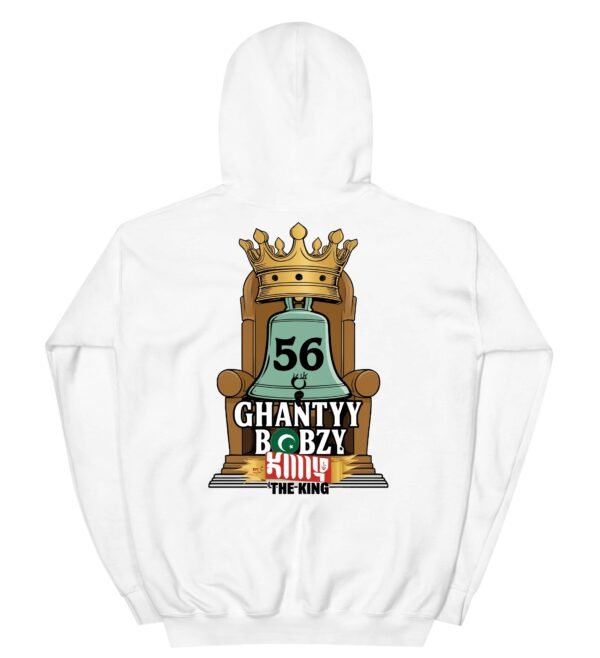 Ghanty Ka Bobzy The King Back Design Hoodie Unisex - Image 6