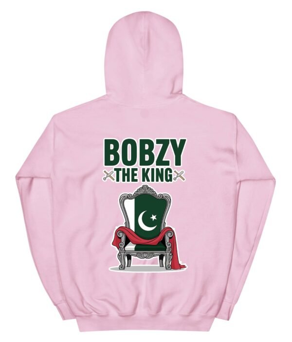 Bobzy the King Babar Azam Back Design Hoodie Unisex - Image 3