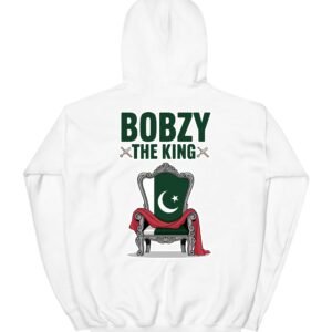 Bobzy the King Babar Azam Back Design Hoodie Unisex